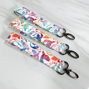 Rainbow Dragon Wristlet Lanyard