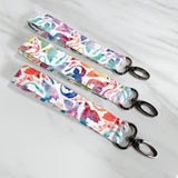 Rainbow Dragon Wristlet Lanyard