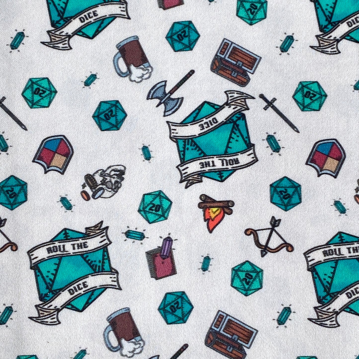 Roll the Dice Zipper Bag