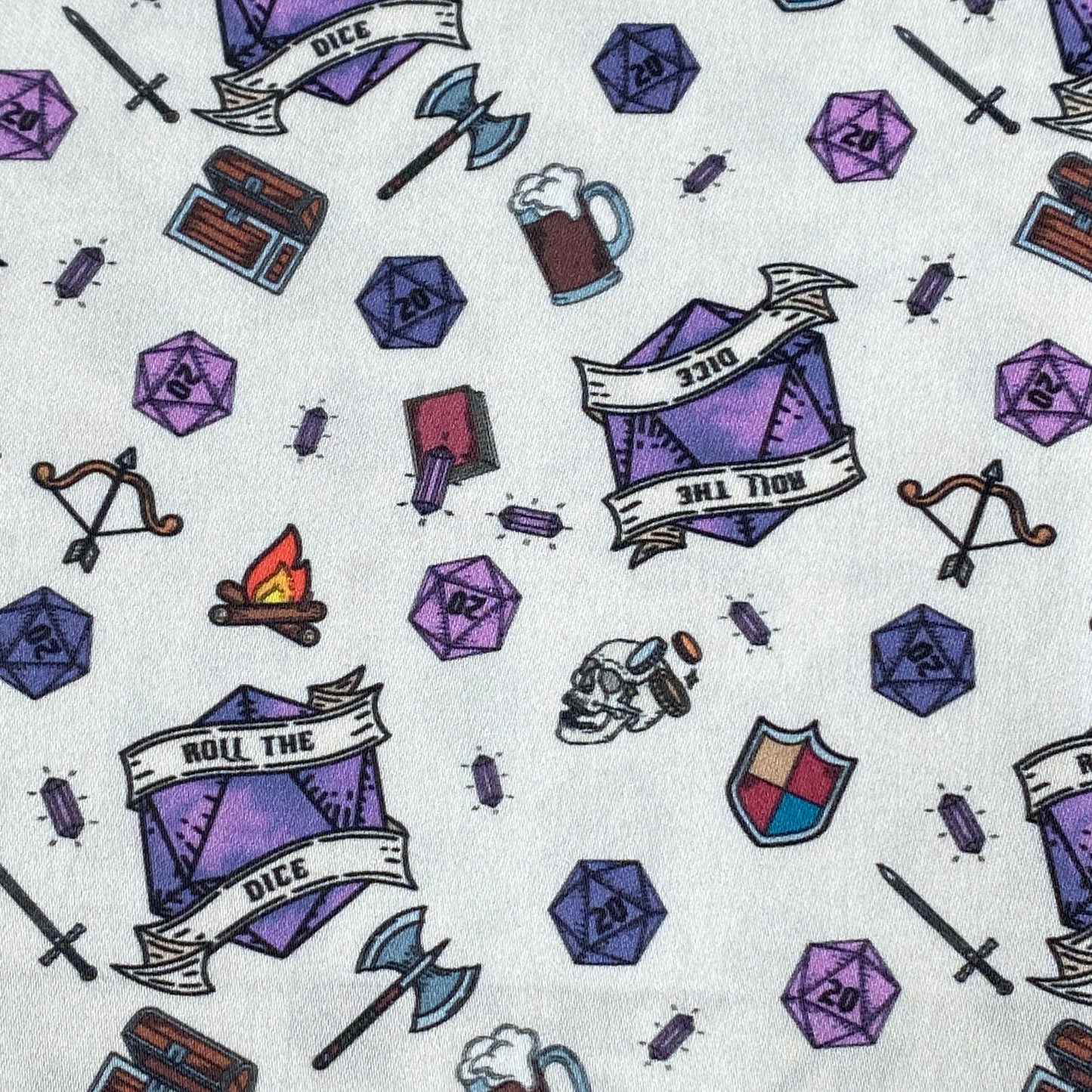 Roll the Dice Zipper Bag