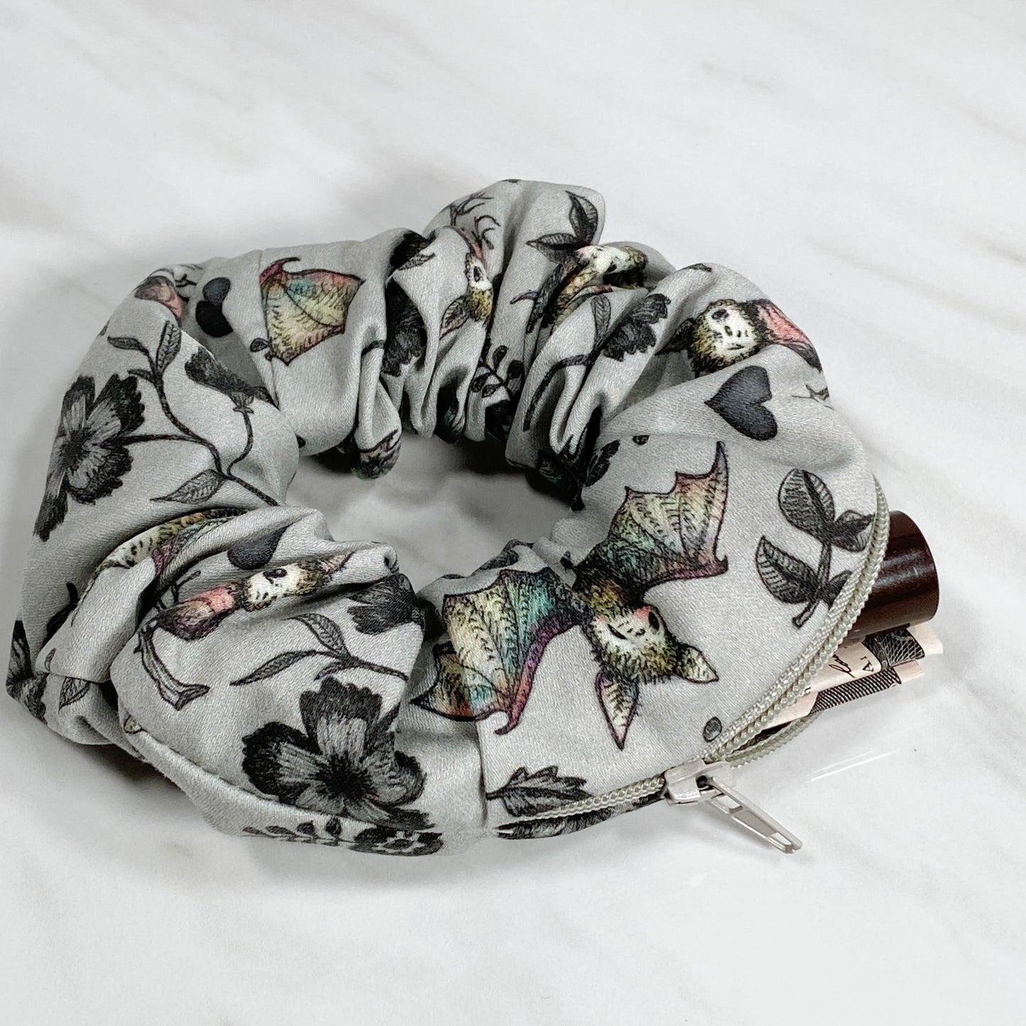 Bats Mimic Scrunchie