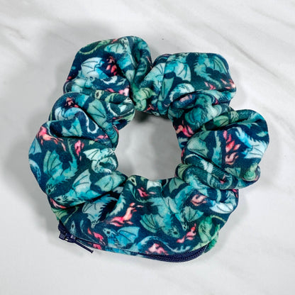 Velvet Dragon Mimic Scrunchie