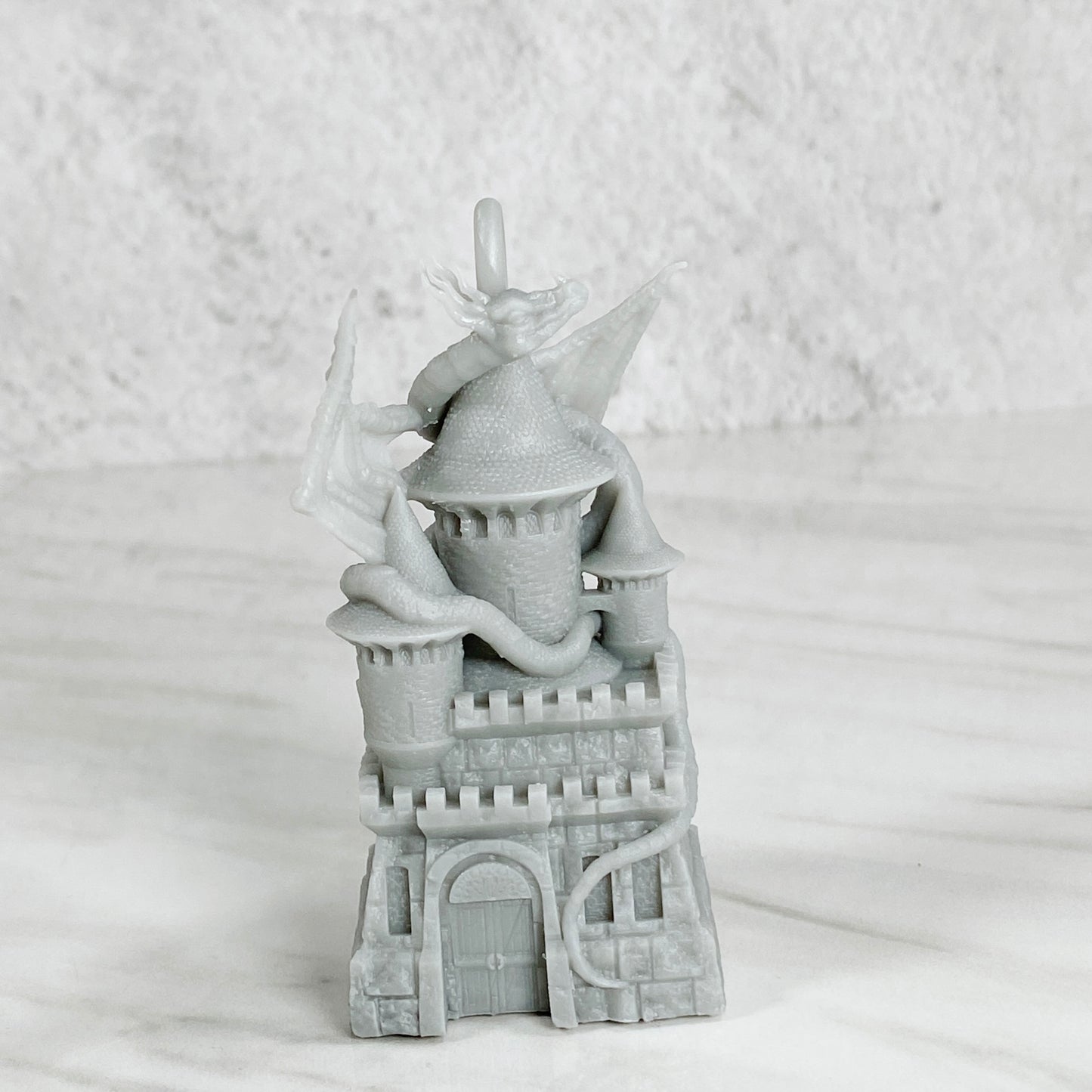 Dragon Tower Christmas Ornament