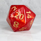 Goliath Red Swirl 55mm D20