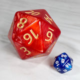 Goliath Red Swirl 55mm D20