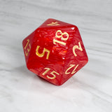 Goliath Red Swirl 55mm D20