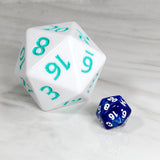 Goliath White with Aqua 55mm D20