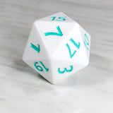 Goliath White with Aqua 55mm D20