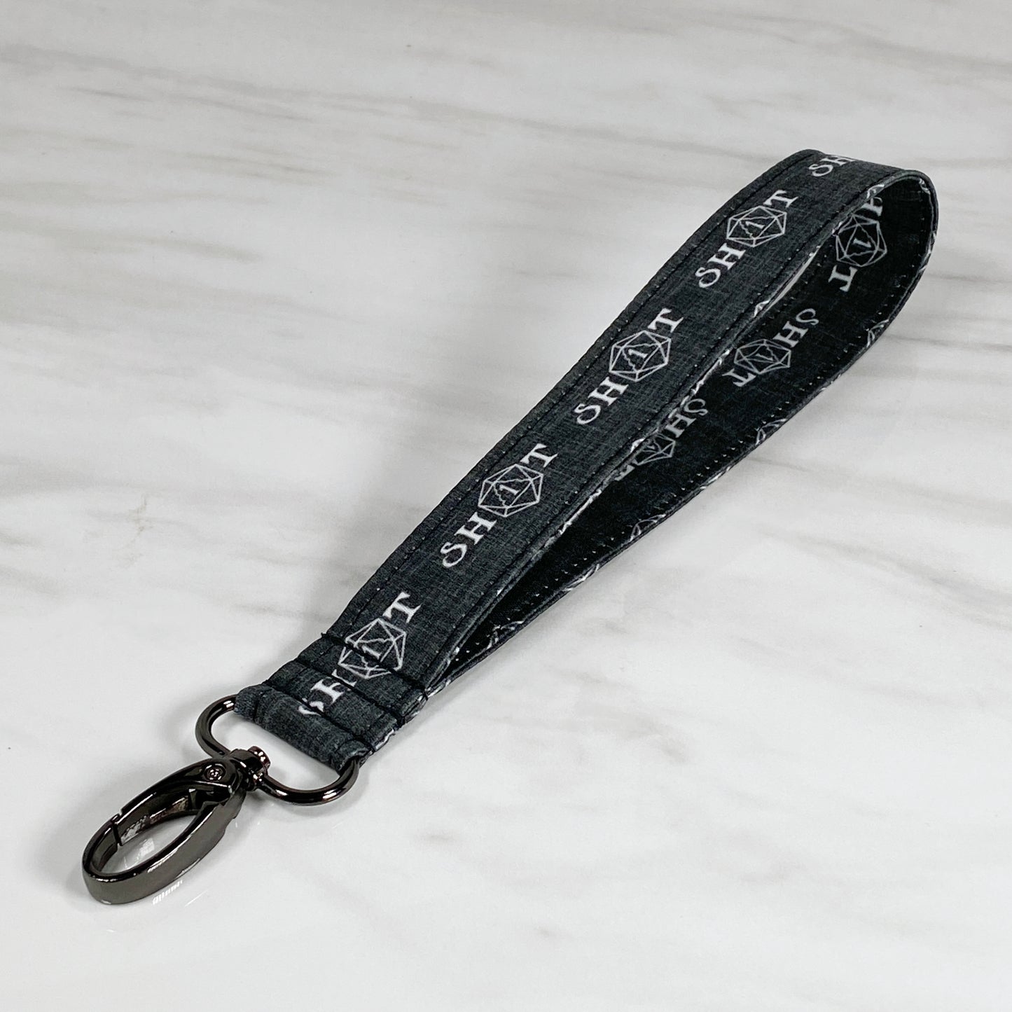 Sh1t Crit Fail Wristlet Lanyard