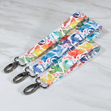 Rainbow Dragon Wristlet Lanyard
