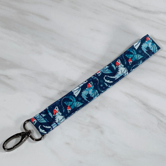 Santa Dragon Wristlet Lanyard