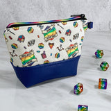 Roll with Pride Zipper Bag