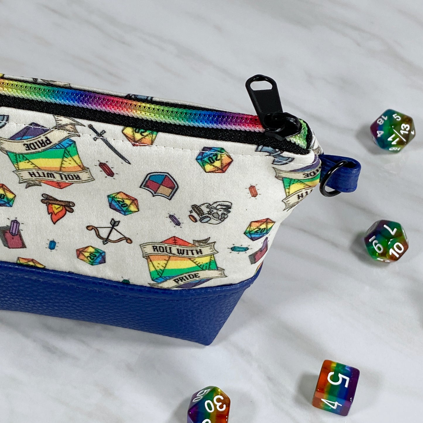 Roll with Pride Zipper Bag