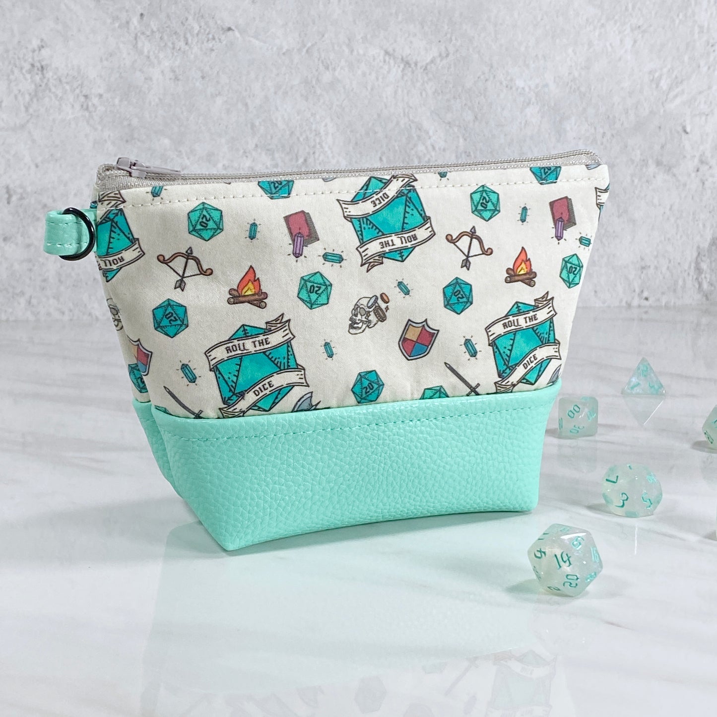 Roll the Dice Zipper Bag