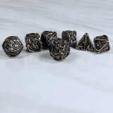 Memento Mori Hollow Metal Dice