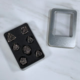 Memento Mori Hollow Metal Dice