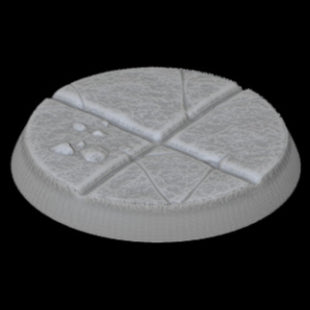 25mm Textured Bases from Dice Heads