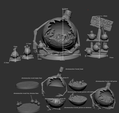 Chromunculus, Potion Constructs, Mini Monster Mayhem