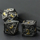 Kraken Dice, Black & Gold