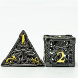 Kraken Dice, Black & Gold
