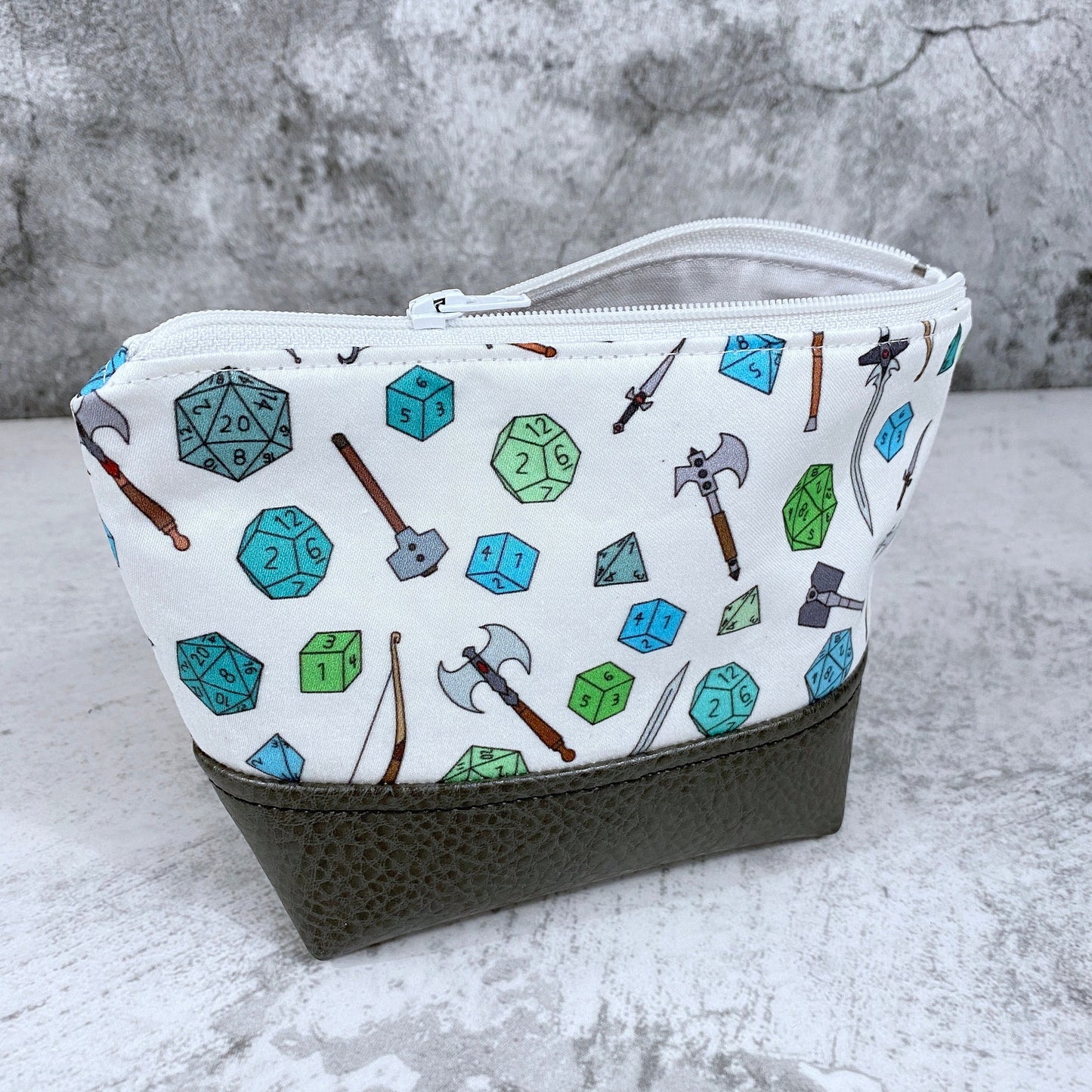 Choose Your Weapon Zipper Bag