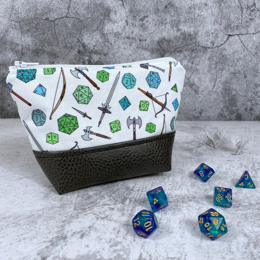 Choose Your Weapon Zipper Bag