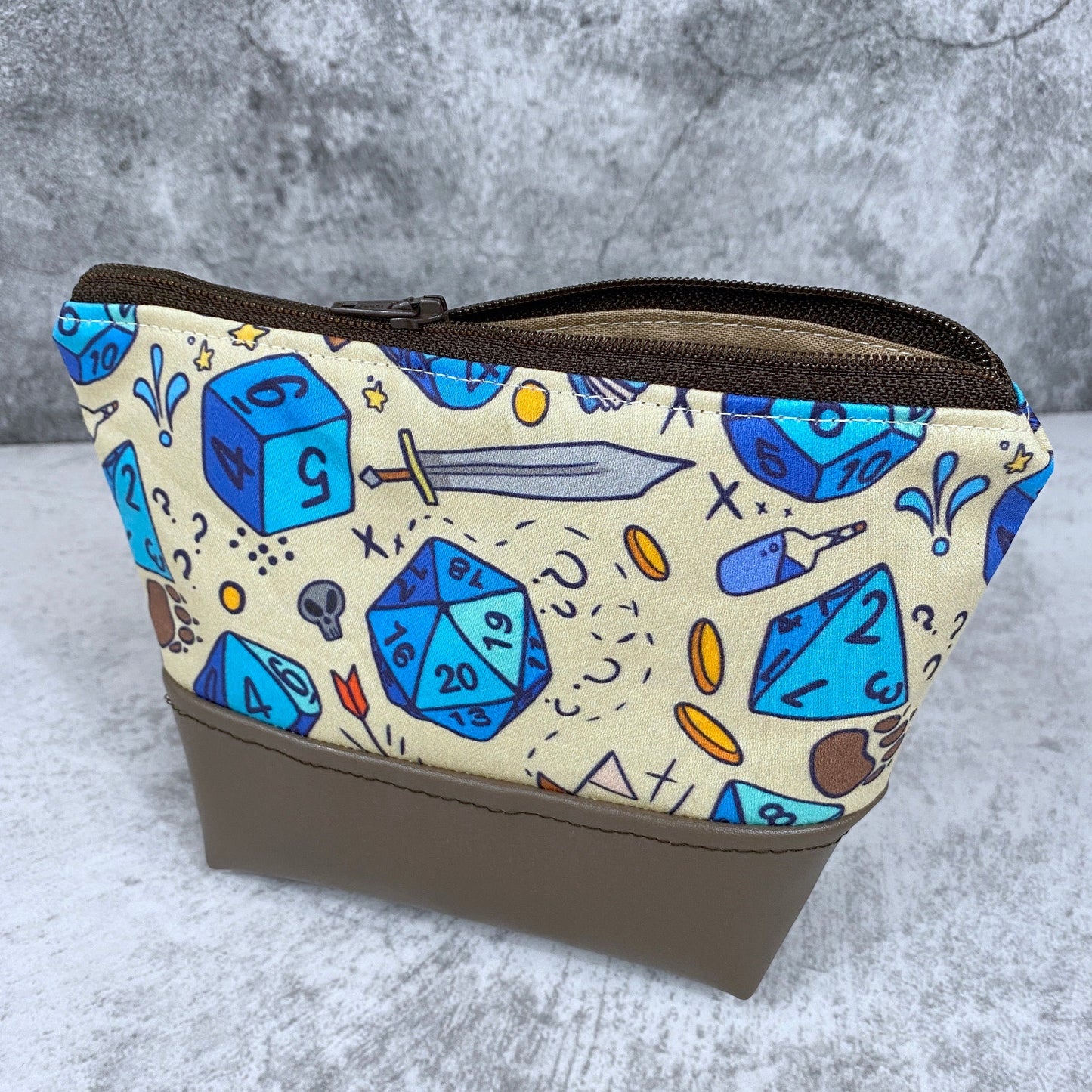 RPG Dice Zipper Bag