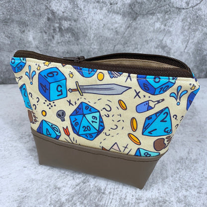 RPG Dice Zipper Bag