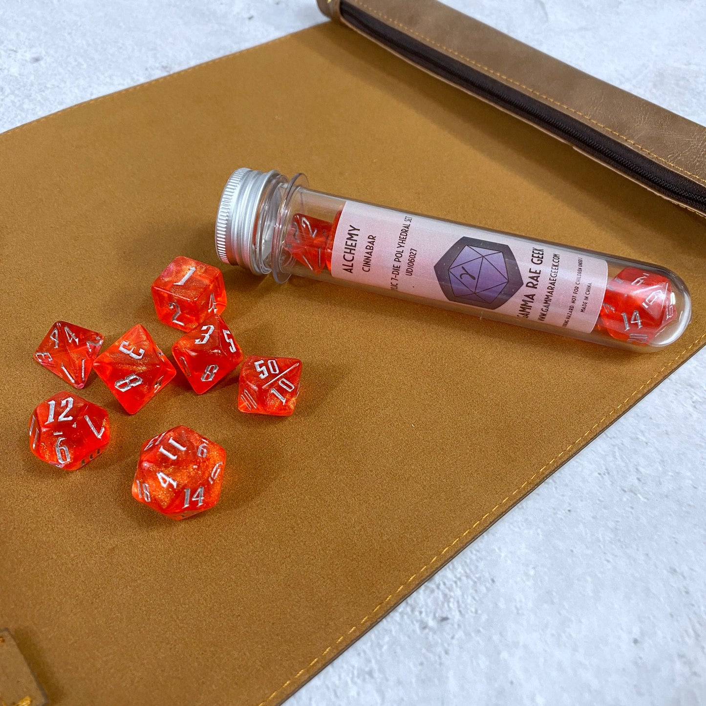 Alchemy Cinnabar Dice