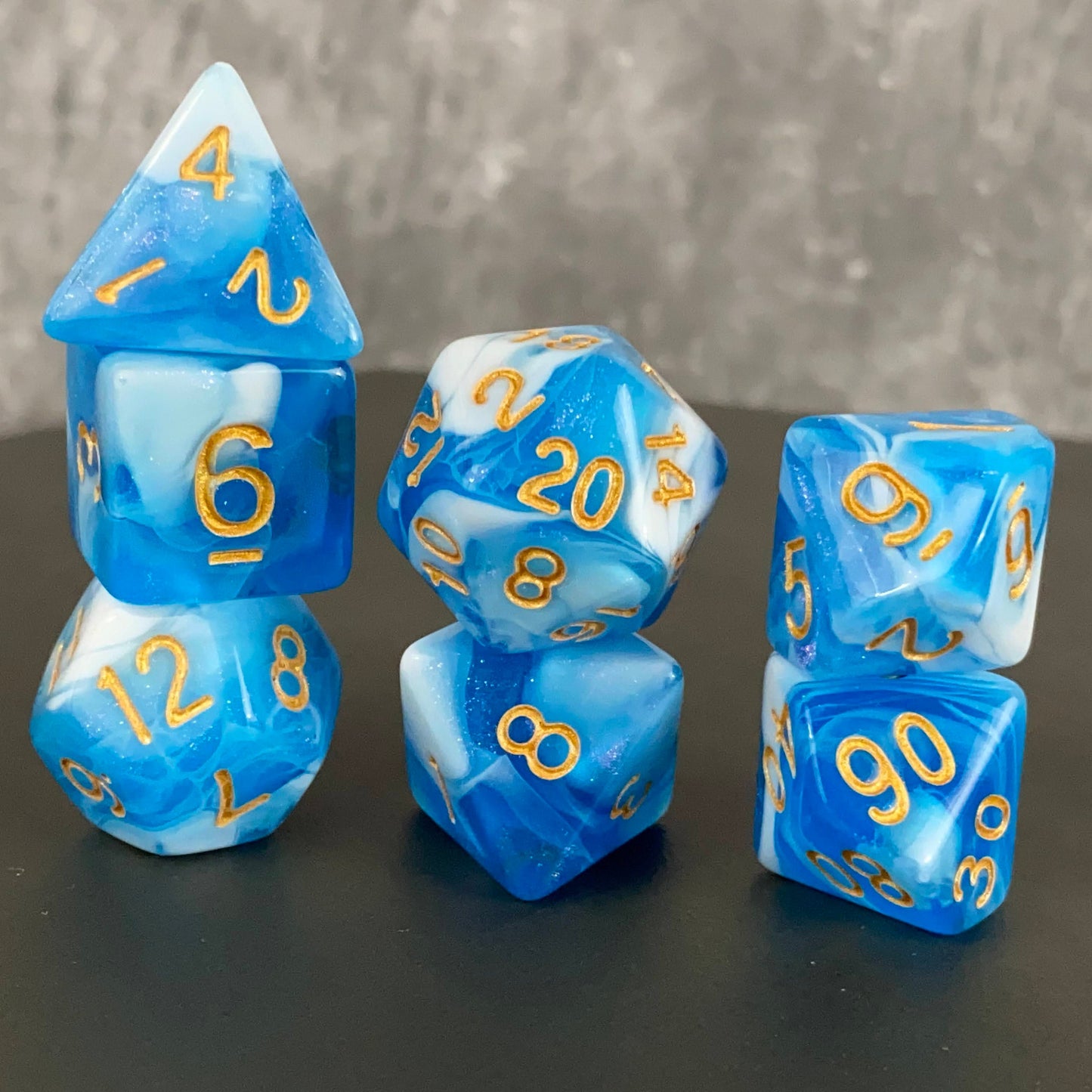 Alchemy Blue Salts Dice
