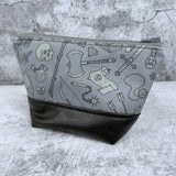 Choose Your Weapon Grey Zipper Bag