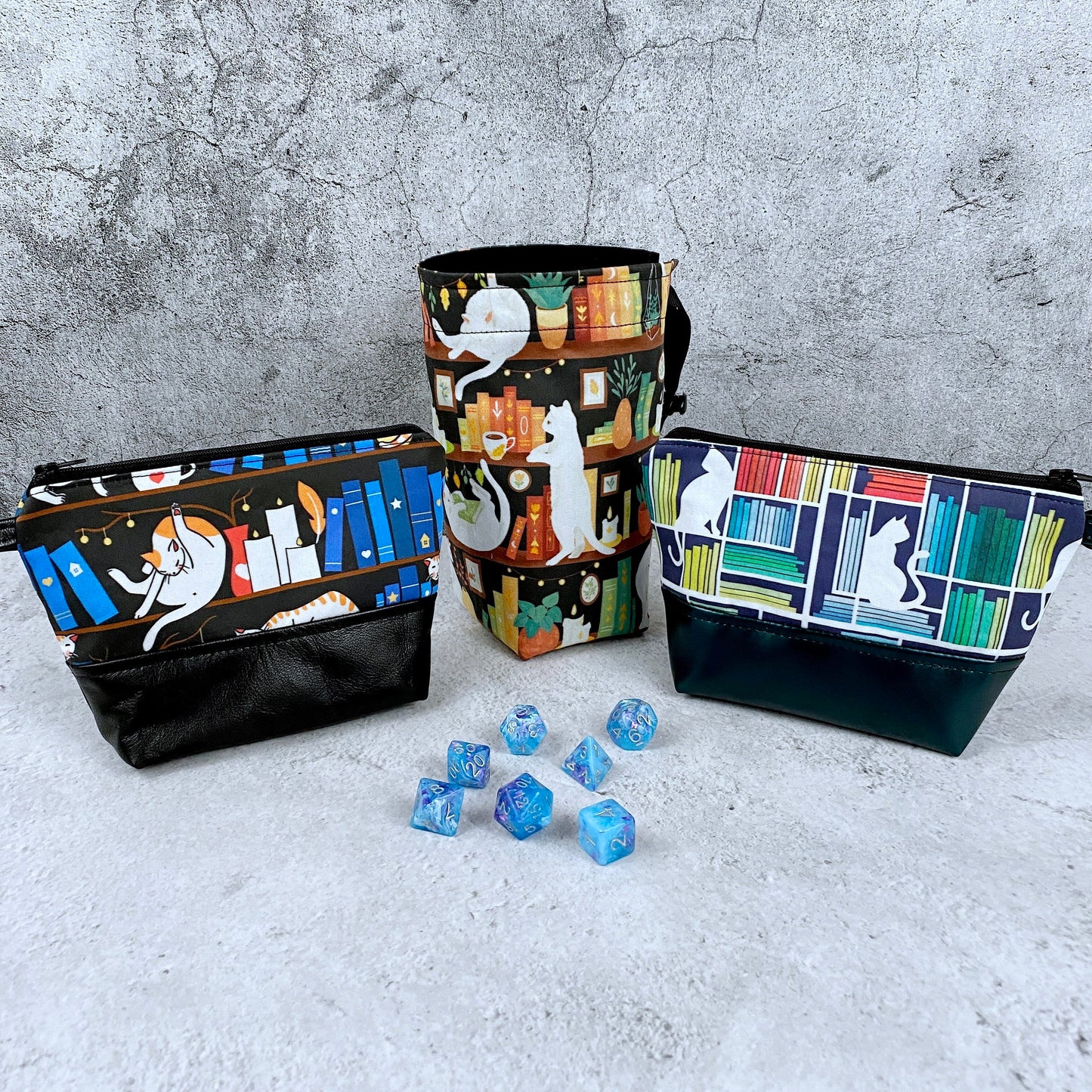 Wizard Cat Zipper Bag