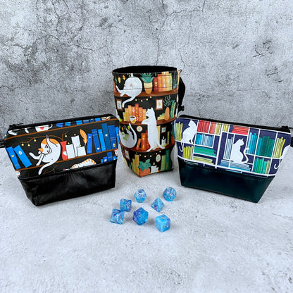 Wizard Cat Zipper Bag