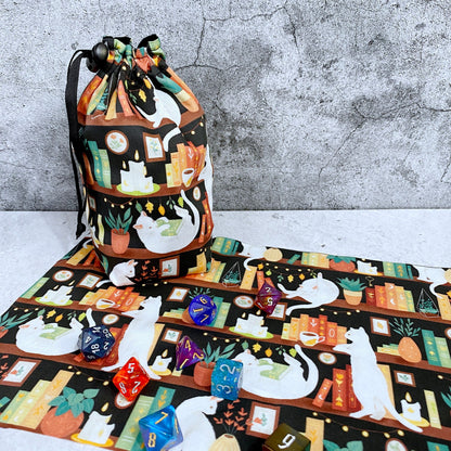 Wizard Cat Zipper Bag
