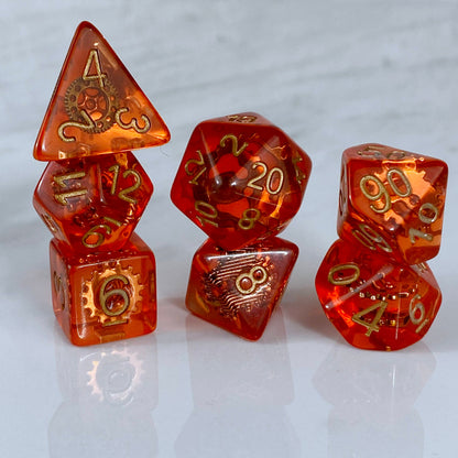 Artificer Amber Gear Dice