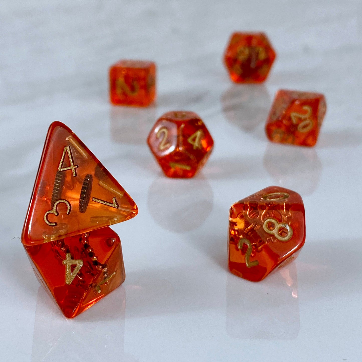 Artificer Amber Gear Dice