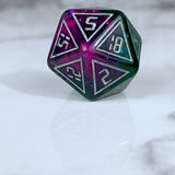 Back in Time Pink and Green Dice