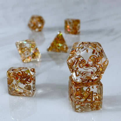 Copper Rings Dice, B-Grade