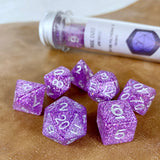 Pixie Dust Amethyst Dice