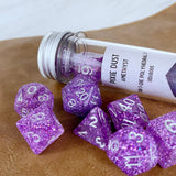 Pixie Dust Amethyst Dice