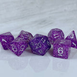Pixie Dust Amethyst Dice