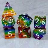 Through the Rainbow RPG Dice
