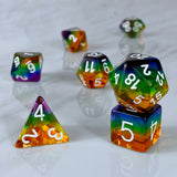 Through the Rainbow RPG Dice