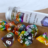 Through the Rainbow RPG Dice