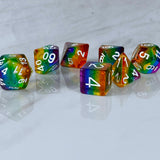 Through the Rainbow RPG Dice