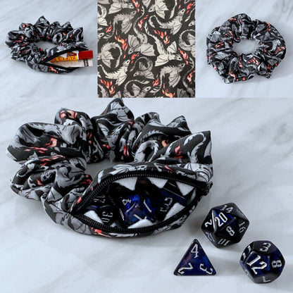Dragon Mimic Scrunchie