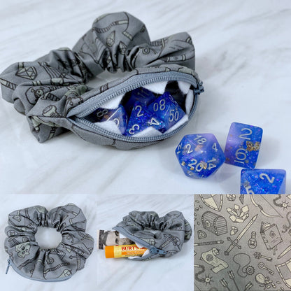 Choose Your Weapon Stash Scrunchie