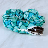 Velvet Dragon Scale Mimic Scrunchie