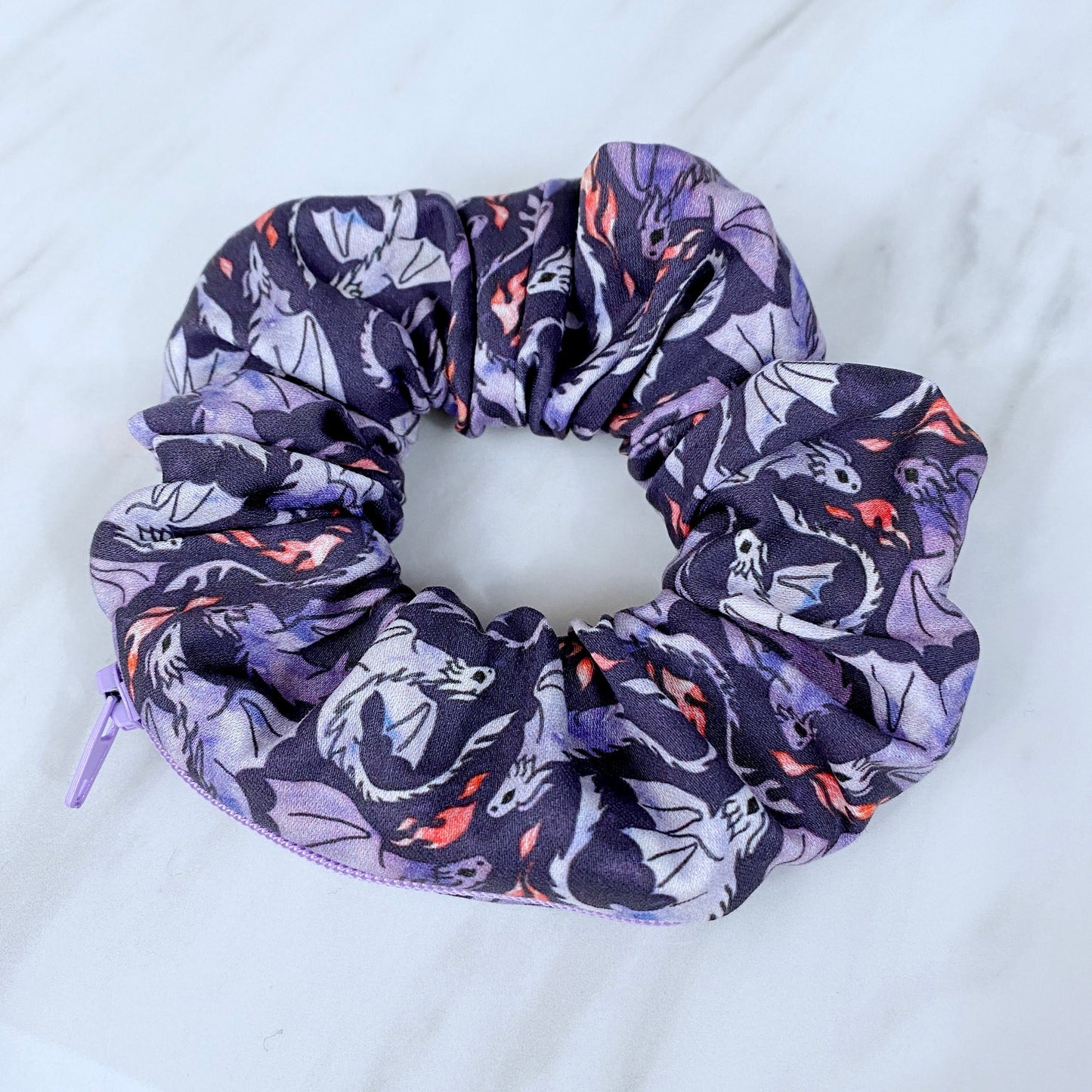 Dragon Mimic Scrunchie