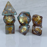 Artificer Blackened Copper Dice